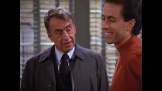 Seinfeld  Library Cop Almost Makes Jerry Break Character [upl. by Hoye36]