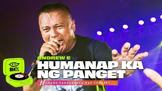 Andrew E  Humanap Ka ng Panget  Live at Grand Panagbenga Rap Concert at Baguio  w Lyrics [upl. by Arim396]