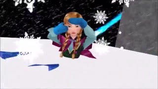 MMD Frozen Thats no blizzard my sister Deleted scene no Elsa motion [upl. by Uamak]