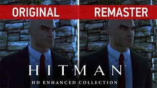 Hitman HD Enhanced Collection Comparison  Original vs Remaster [upl. by Martina]