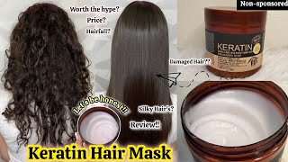 Most Viral Keratin Hair Mask Reviews  Keratin Hair Mask  How to use keratin Hair Mask  Reviews ✨ [upl. by Sheeree513]