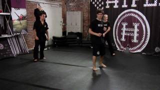 Martial Arts Training Austin Crain 1260 Crescent Kick Hyper Pro Training Online [upl. by Aralc]