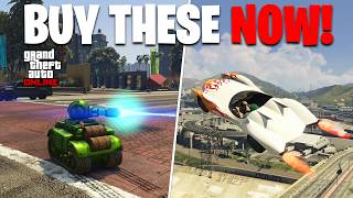 TOP 10 MOST FUN VEHICLES IN GTA ONLINE 2024 [upl. by Llenor]