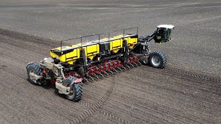 NEXAT Planting Organic Soybeans In Iowa USA nexat3192 [upl. by Gabbi739]