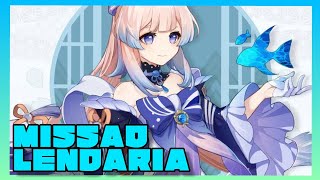 Missão Lendária Sangonomia Kokomi  Genshin Impact Gameplay PTBR Walkthrough Parte 1 [upl. by Bergeron]