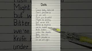 dolls kill lyrics bella poarch [upl. by Leemaj]