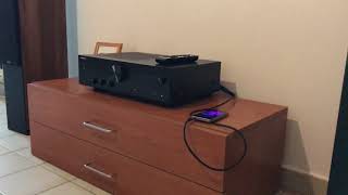 Onkyo A9010  Indiana Line Nota 550X [upl. by Pasol364]