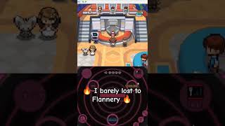 I barely lost to Flannery 🔥 Pokémon b2w2 Black2White2 VoltWhiteRedux HardMode AlmostHadIt [upl. by Tacy]