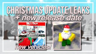 NEW Bloxburg Christmas Update LEAKS 2023 Roblox [upl. by Emogene641]