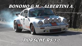 RALLY LESSINIA  REGOLARITA SPORT 2022  BONOMO GM  ALBERTINI A  PORSCHE RS 30  VIDEOCLIP [upl. by Lenette]