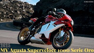 2025 MV Agusta Superveloce 1000 Serie Oro  A New Era of Superbike Excellence [upl. by Kcorb]