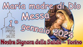 Messa 1° gennaio 2024 nella solennità di Maria madre di Dio [upl. by Nodnil]