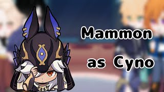 Obey Me react to Mammon as Cyno NOT FINISHED YET [upl. by Leilamag709]