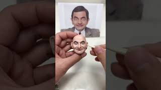 Clay Artisan JAY ：Crafting Mr Bean’s Classic Clay Portrait [upl. by Garate71]