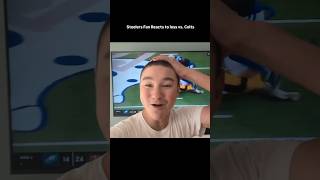 Steelers Fan Reacts to loss vs Colts NFL Week 4 [upl. by Merilee544]