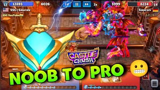 Castle Crush  How to turn a losing battle into a win  Castle Crush NFT Card Full Deck Gameplay 🎯 [upl. by Quillon]