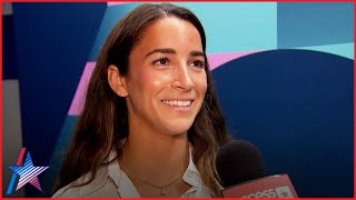 Aly Raisman Lovingly REACTS To Simone Biles Calling Her Grandma [upl. by Filemon]