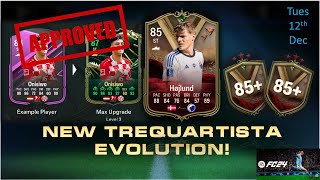 FC24  New TREQUARTISTA Evolution and Hojund Dynasties SBC [upl. by Hudson315]