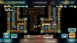 Diggys Adventure Sharptooth Sewers  mission episode14 diggysadventure  Sobek [upl. by Aiuqat]