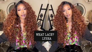 Synthetic Wig Alert 🚨 What Lace 13x6 Lysha Wig Ft Ebonyline [upl. by Downes]