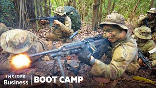 How Army Jungle Soldiers Are Training For A Possible War With China  Boot Camp  Insider Business [upl. by Alliehs]