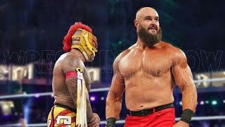 WWE Rey Mysterio VS Strowman 2024 gameplay [upl. by Trebmal]