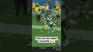 ABSOLUTELY UNREAL TD GRAB FROM WVU’S JUSTIN ROBINSON 🔥 [upl. by Nairolf]