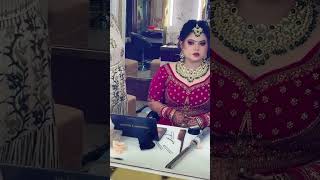 Madhubeautyzone ki bridal trendingshorts makeuptutorial [upl. by Neivad]