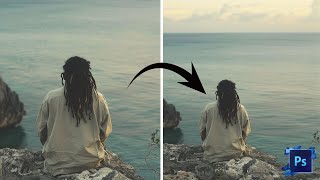 How to Extend Background in Photoshop │Simple Photoshop Tutorial [upl. by Airyk]