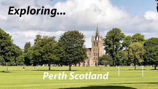 Exploring Perth Scotland A Drive Through [upl. by Lyj936]