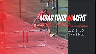 Newark Academy Track amp Field MSAC Tournament [upl. by Ormond]