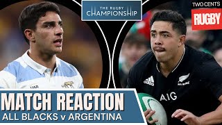 All Blacks v Argentina Game 1 Review  Rugby Championship 2024 [upl. by Adnerak]