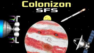 colonizing jupiter and landing on Jupiter sfs jupiter colony [upl. by Jeralee524]