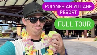 Full Tour of Walt Disney World Polynesian Village Resort  Grounds Pools and Restaurants [upl. by Youngman933]