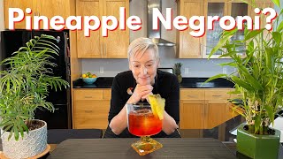 My Ultimate Negroni  Pineapple Negroni [upl. by Justicz650]