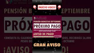 📌💵¡Comienza dispersión de pagos Pensión Bienestar ¿Cómo y cuándo recibiré mi pago de este programa [upl. by Ahsenor]