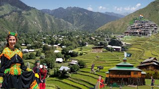 Unbelievable Mountain Village Life Pakistan in Kashmir  Ancient Culture  Stunning Pakistan [upl. by Audra827]