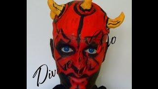 Tuto  Maquillage de Dark Maul Star Wars [upl. by Gabriel205]