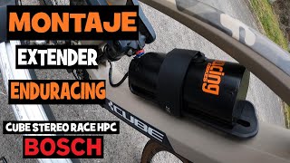 MONTAJE EXTENDER ENDURACING EBIKECUBE MOTOR BOSCHBTT AVIENTOMADA DJ 2023 [upl. by Bokaj]