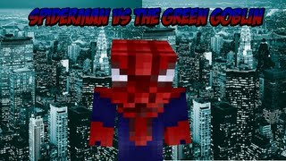 Green Goblin Vs Spiderman minecraft Fus ro dah ep 1 [upl. by Llirret]