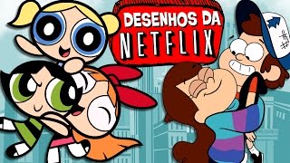 8 MELHORES DESENHOS NA NETFLIX [upl. by Bullough]