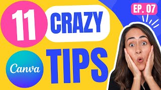 11 New FREE Canva Tips amp Tricks 💫  Canva Tutorial for Beginners  Ep 07 [upl. by Terzas435]