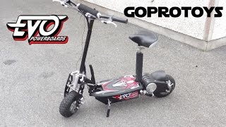 Evo 800w turbo electric scooter [upl. by Arema]