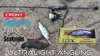 Lutac 5cm 5g Lure in Action  Fujairah UL Session  FishinVlog 66 [upl. by Roon960]