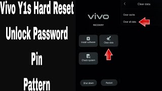 Vivo Y1s vivo 2015 How to Hard Reset Unlock PasswordPatternPin [upl. by Idram]