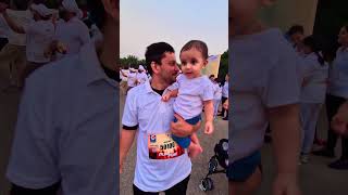 Park hospital marathon event marathon cutebaby [upl. by Ayres]