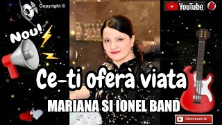 Ceți oferă viața🍀🐞Mariana si Ionel band [upl. by Alimac]