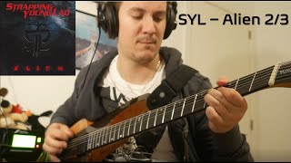 Strapping Young Lad  Alien full album guitar cover 23 Love Shine We Ride [upl. by Ilrac]