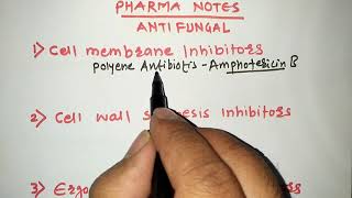 ANTIFUNGAL DRUGS  DRUG OF CHOICE  RRB PHARMACIST EXAM  GPAT  ESIC  PART12 [upl. by Nojed728]