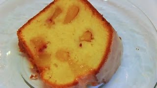 Bettys Southern Peach Pound Cake [upl. by Ahsiele]